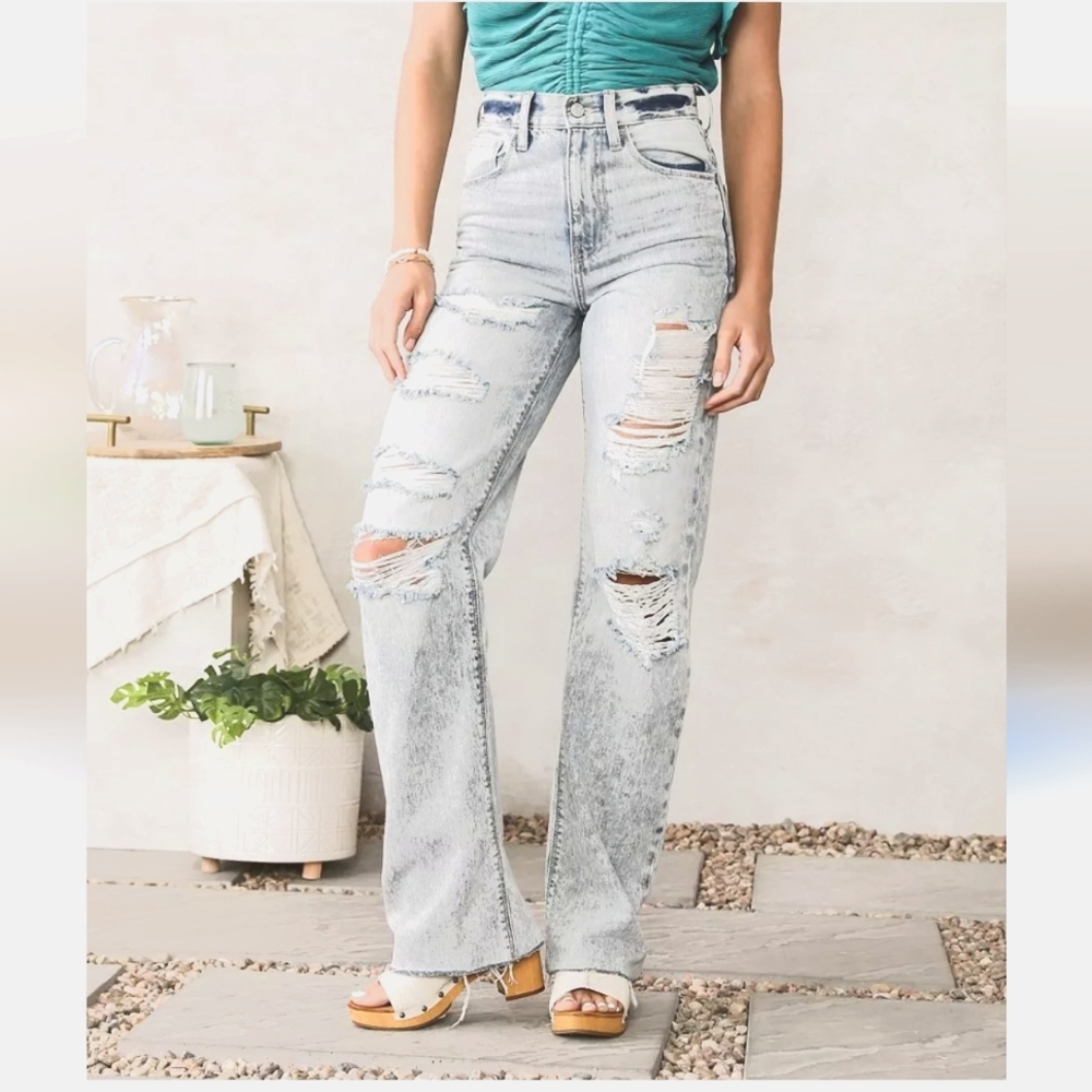Willow & Root The Vintage Wide Leg Jean Size 25S